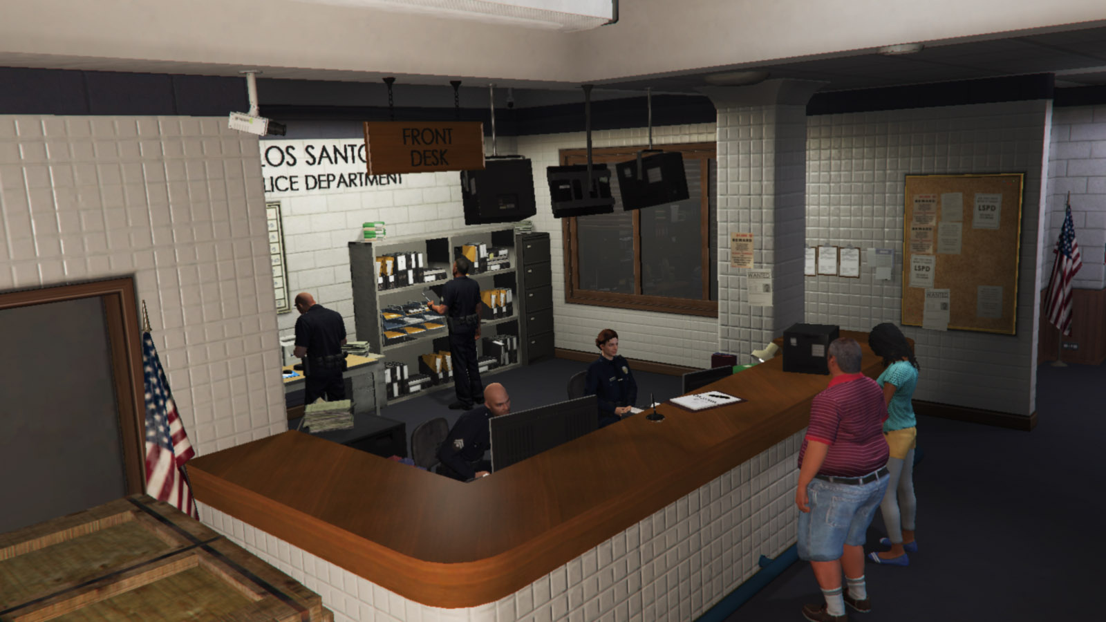 The police station on gta 5 фото 17