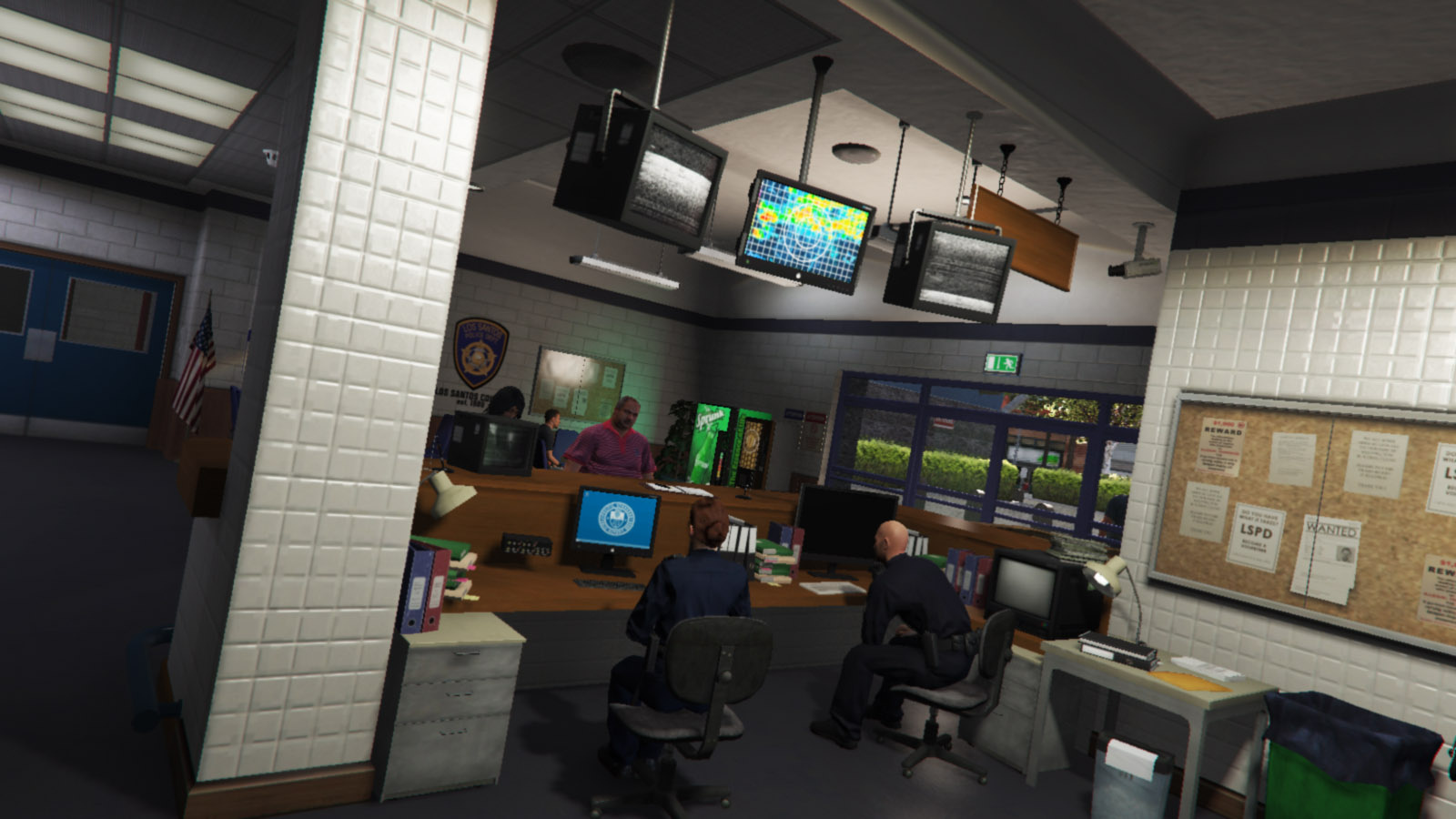 Gta 5 in the police station фото 96