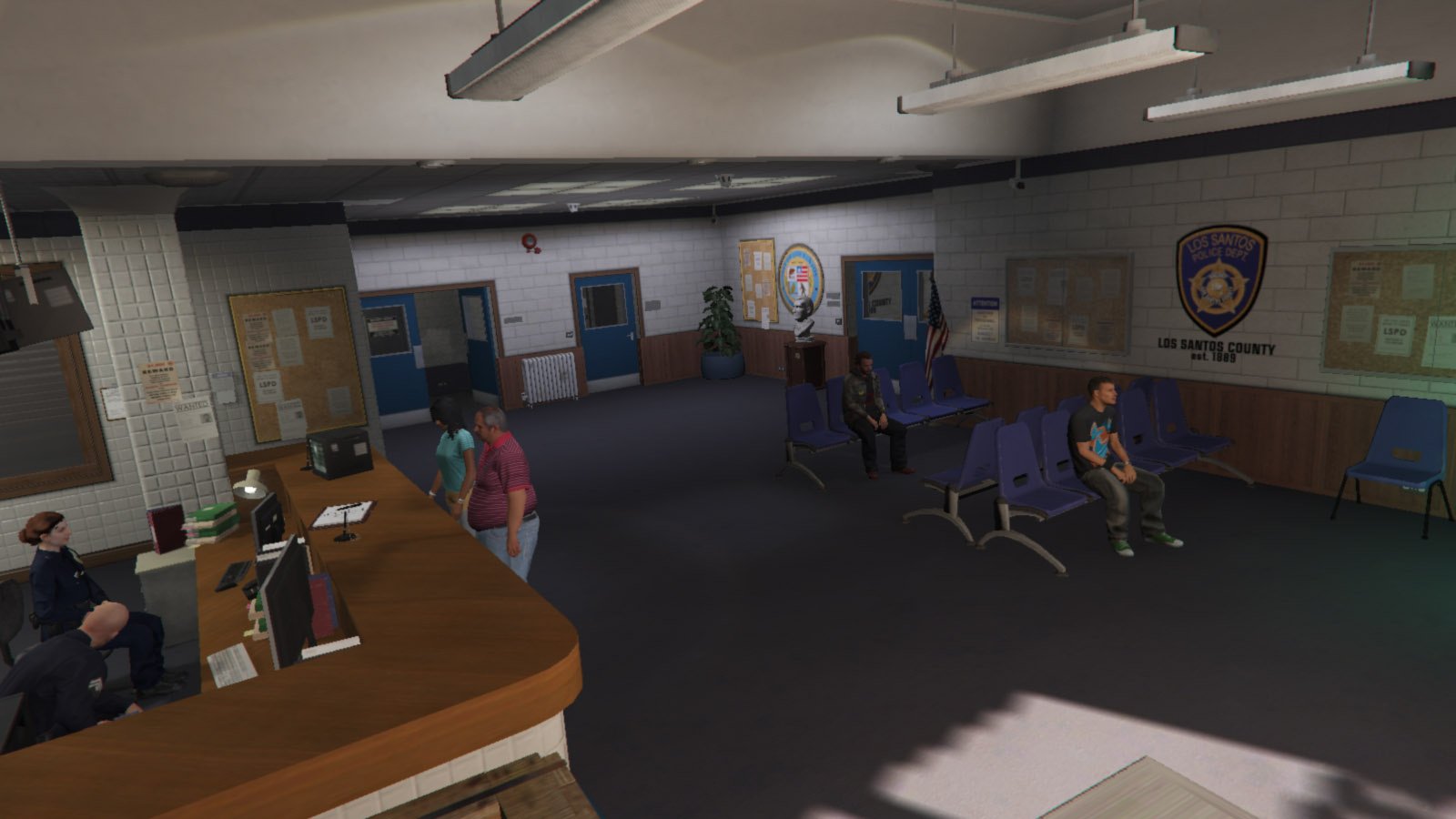 Gta 5 the police station фото 110