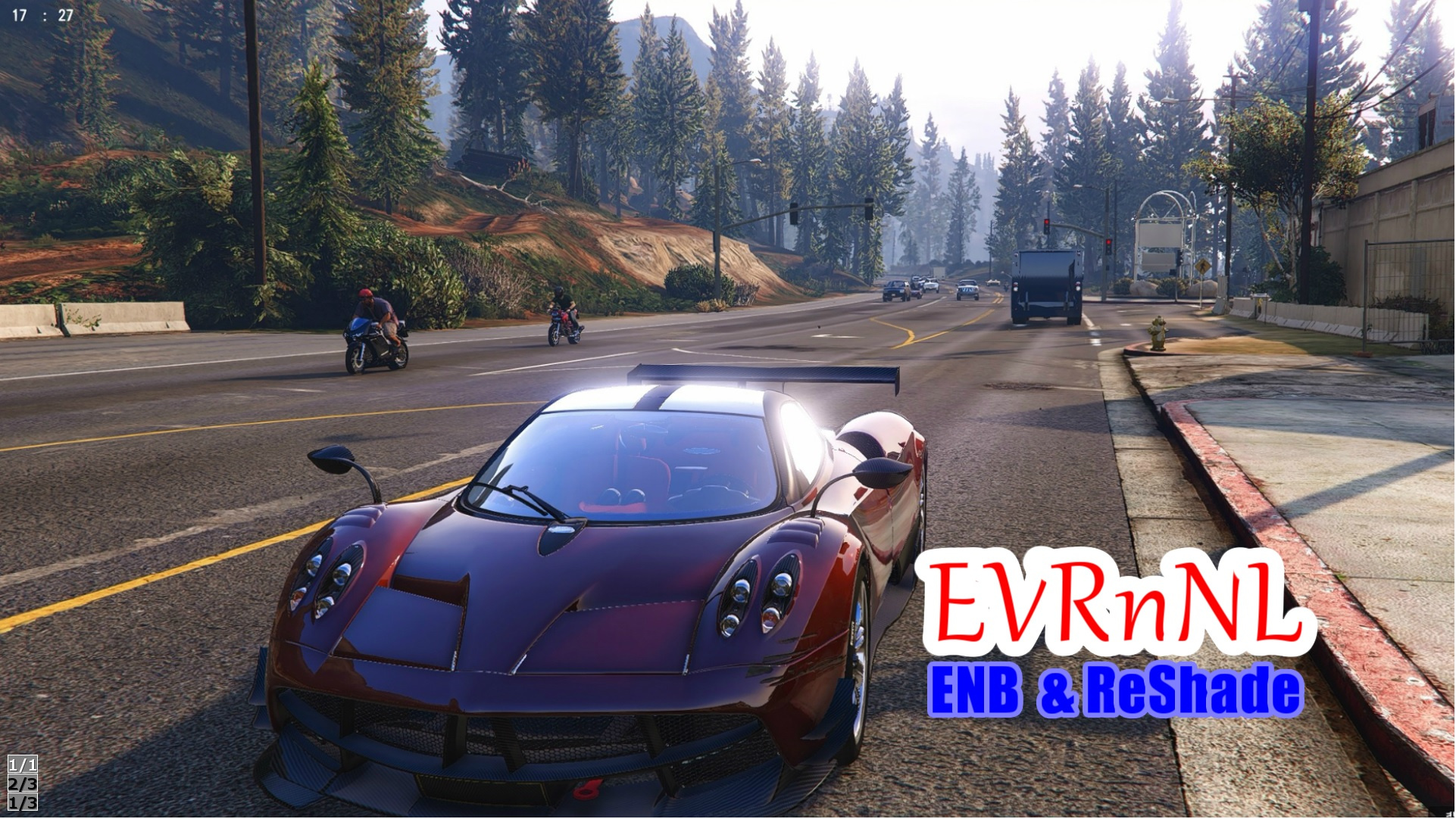 Enhanced Vehicle Reflection Night Lighting Enb Sweetfx Reshade Gta5 Mods Com