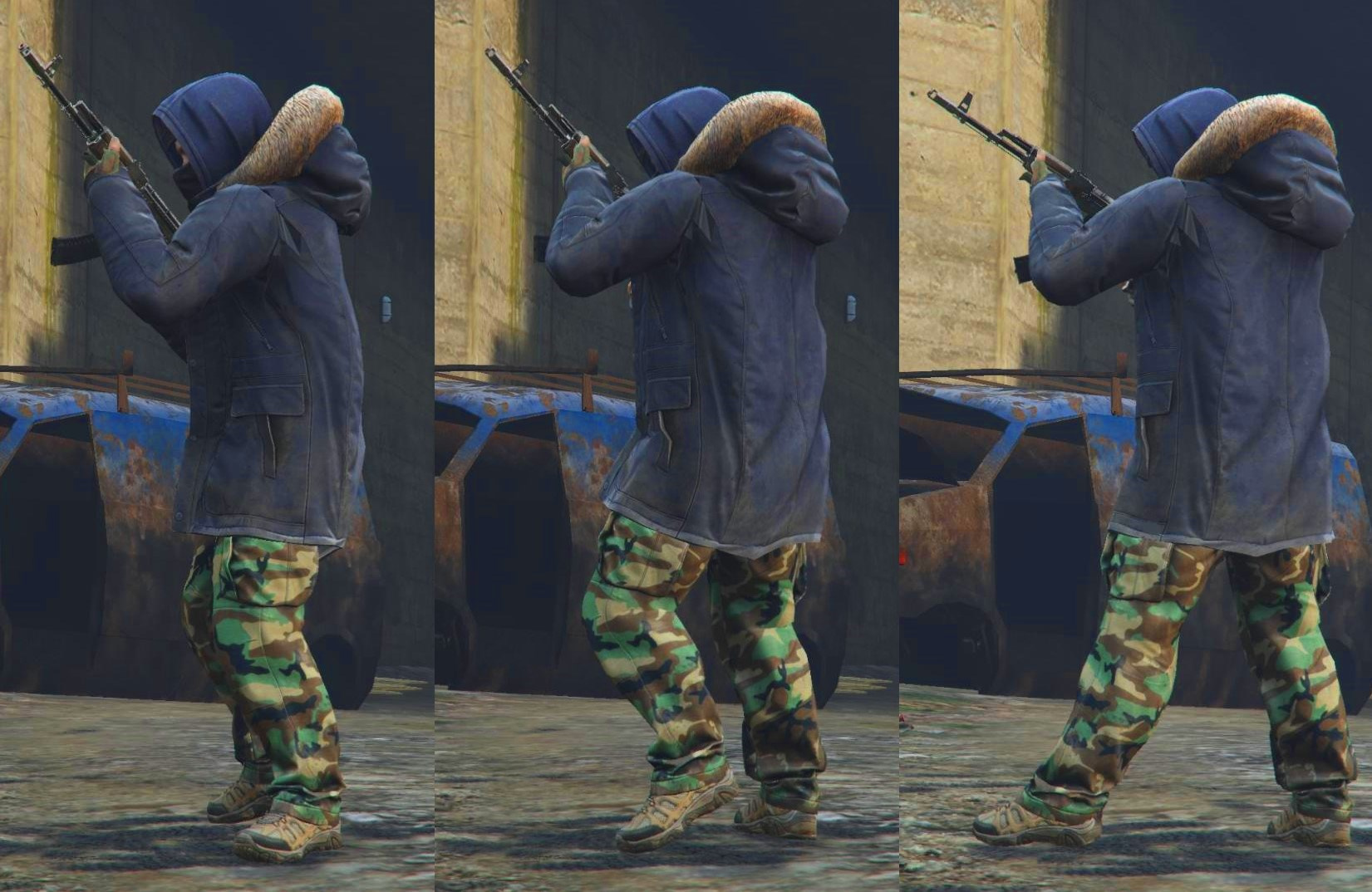 Full body Arctic suit from Rust for MP Male 