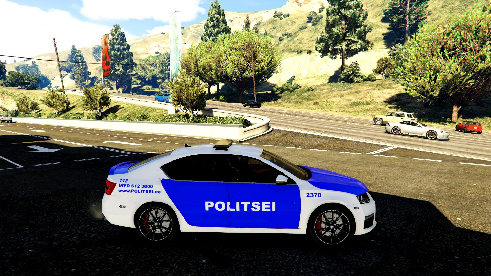 Skoda police gta 5 фото 23