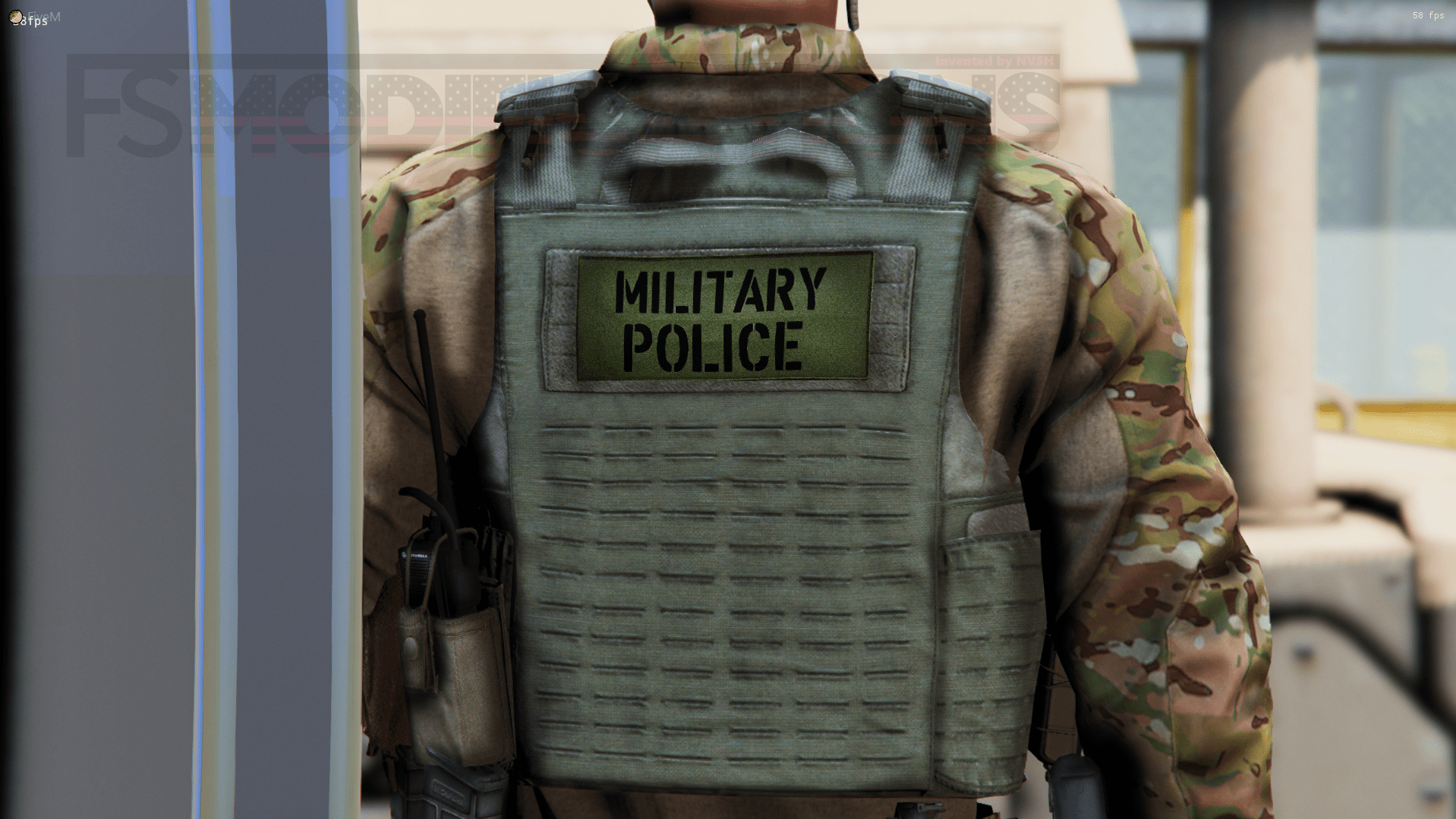 [eup] [fivem] Military Police Vest Skin Gta5