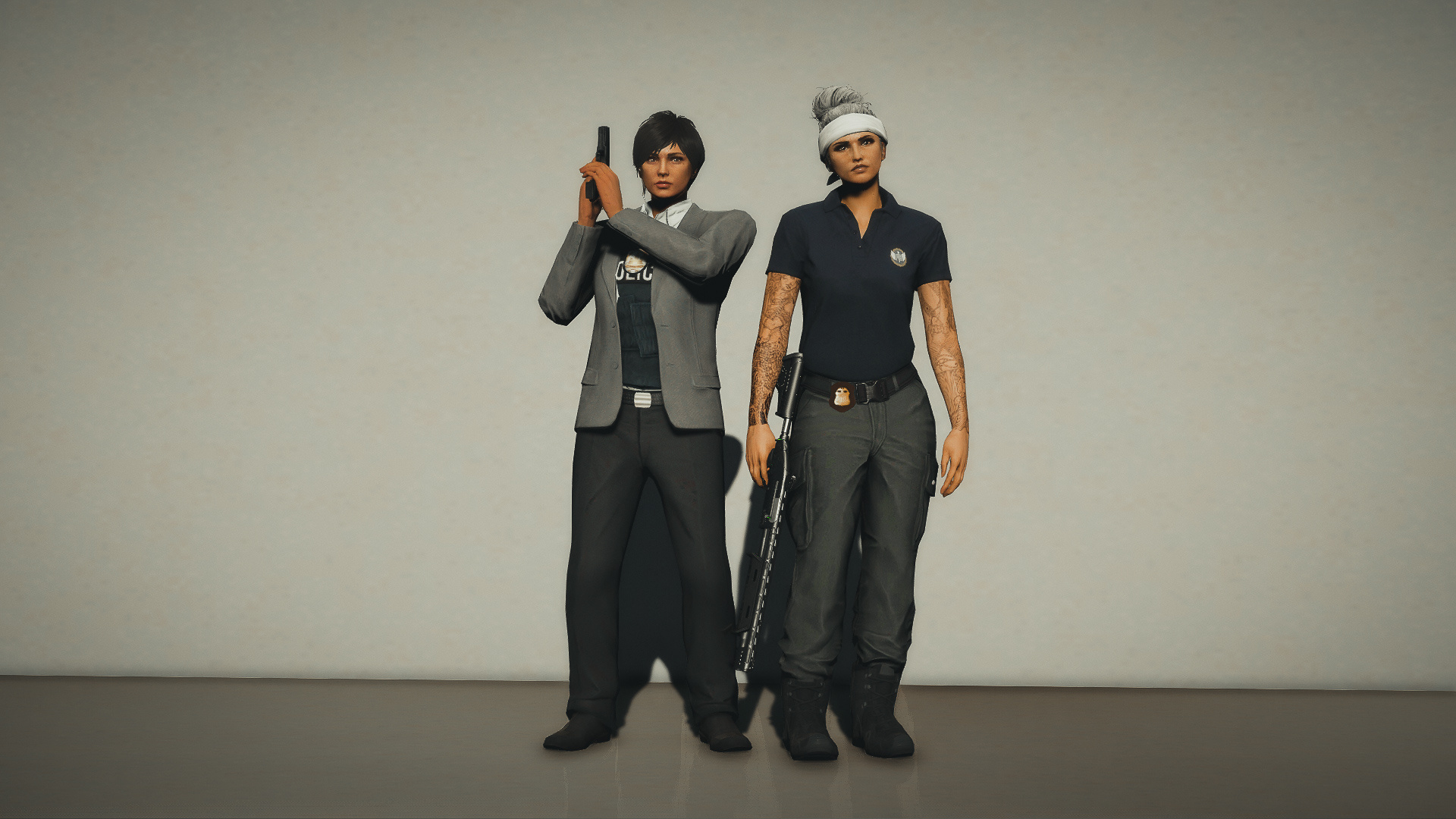 EUP . Detective and FIB Field Agent Outfits for MP Female 