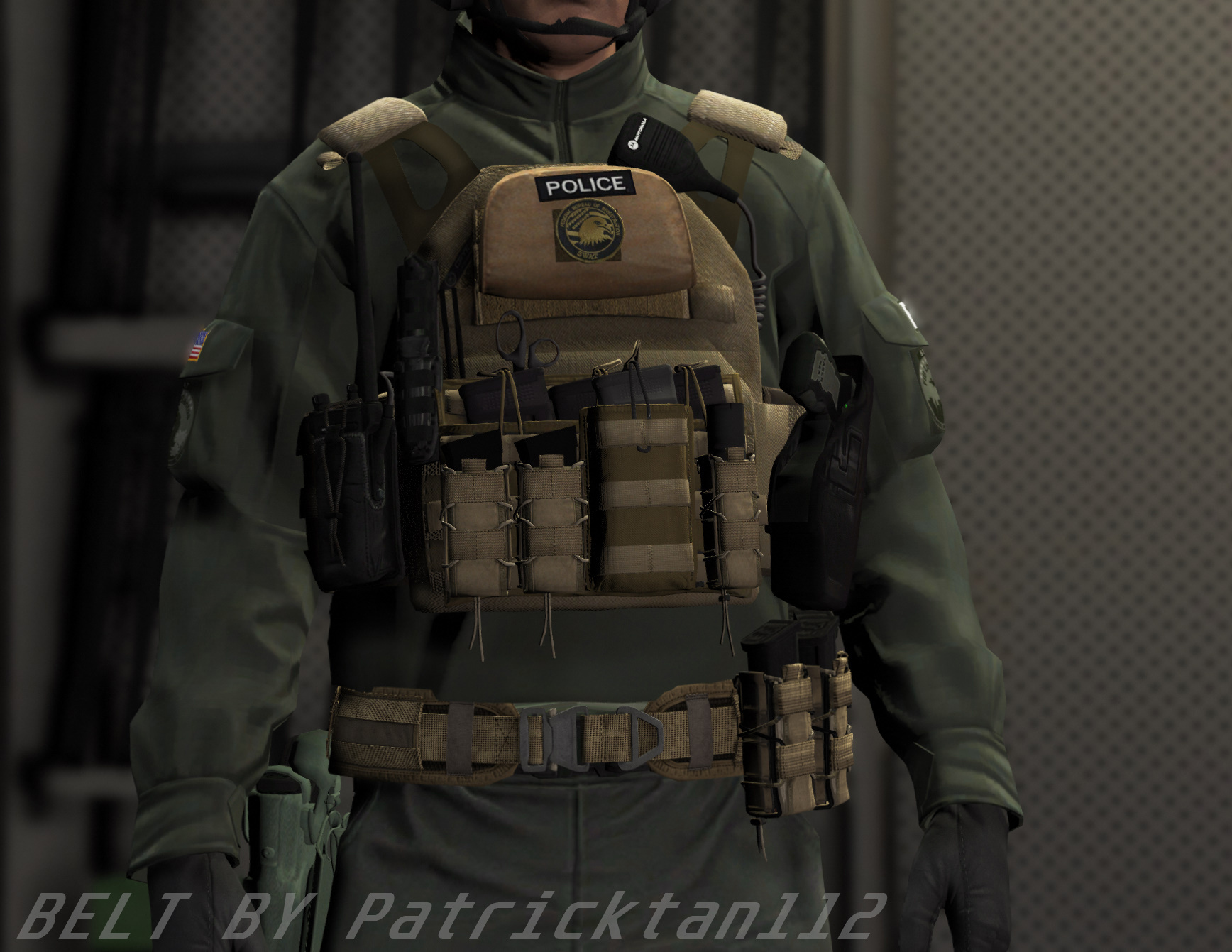 Gta 5 swat uniform фото 104