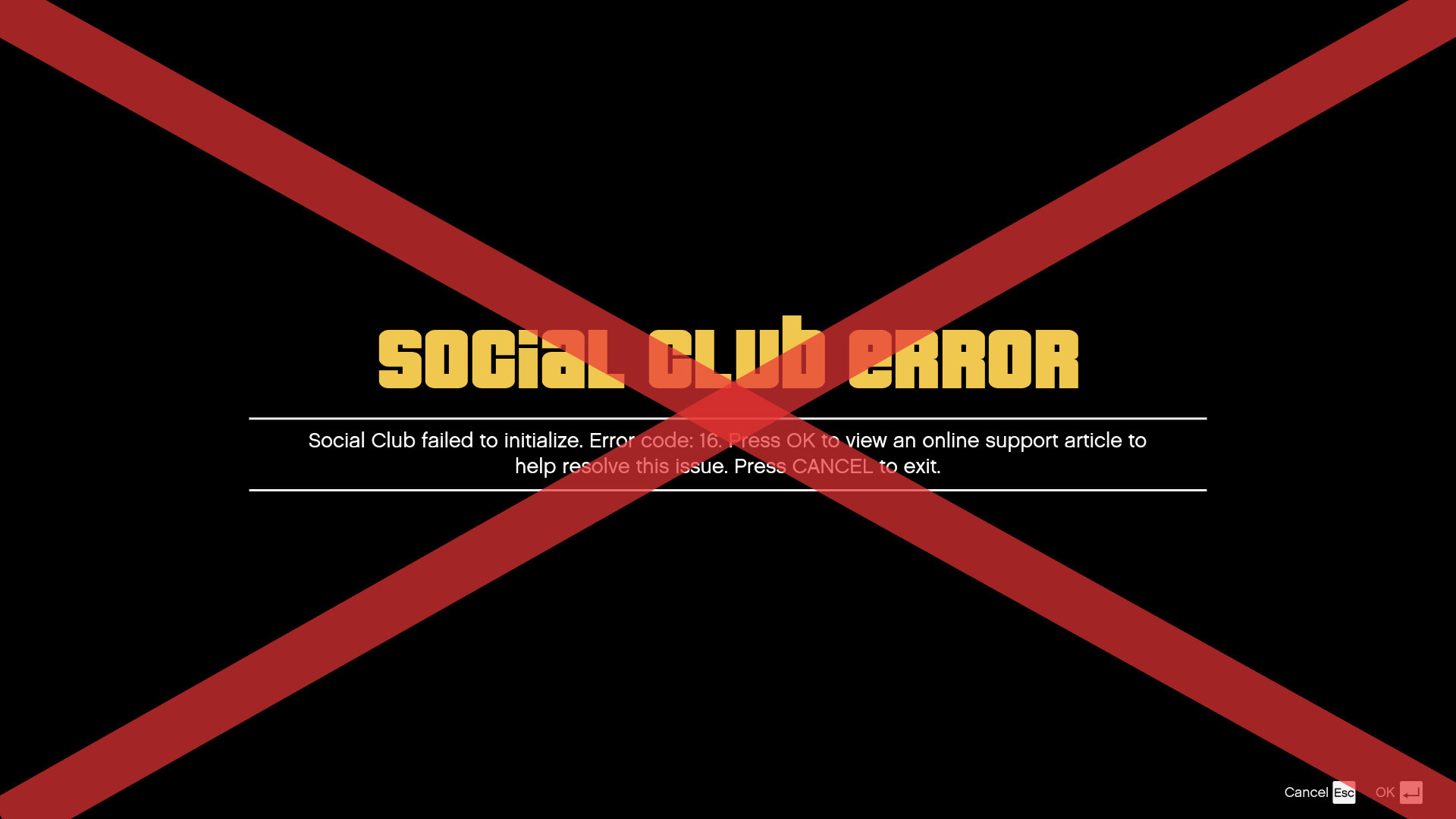How to fix Social Club error code 16 GTA 5?