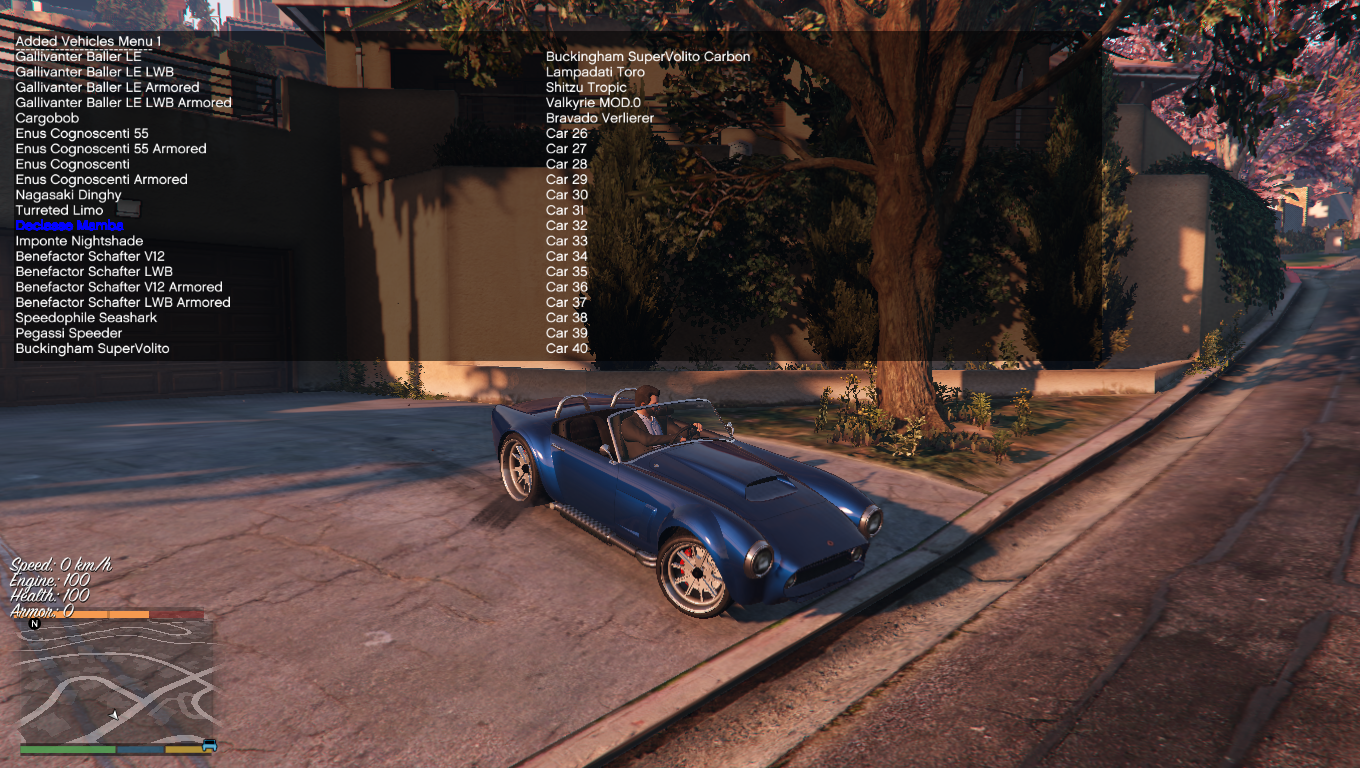 gta in single update 5 cars player Trainer Other Executives and SP Simple support for