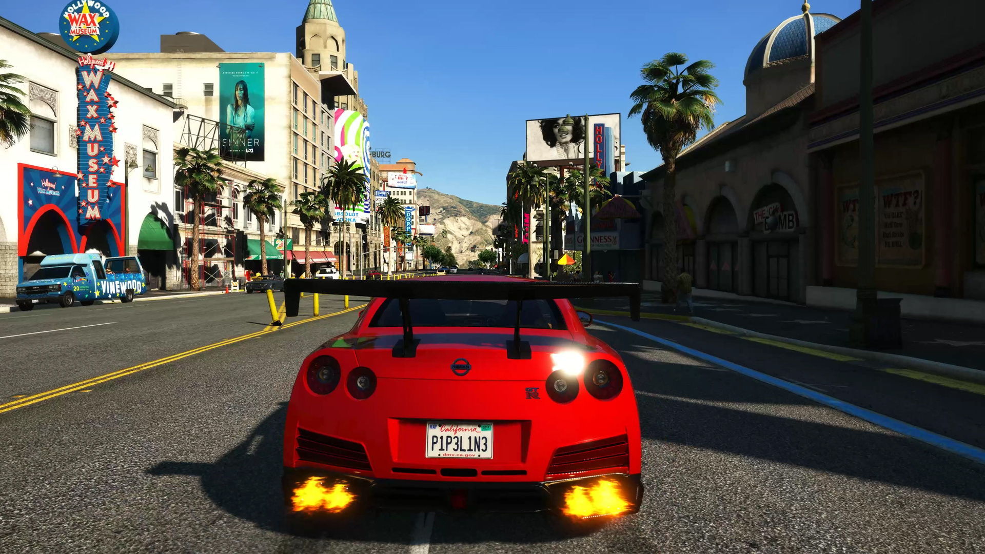 gta 5 exhaust backfire