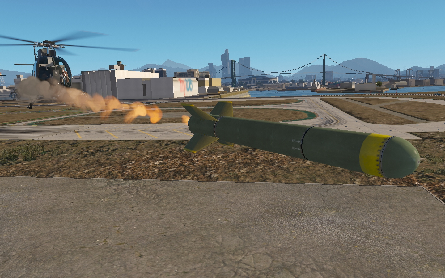 Explosive Rounds And Custom Missiles For Buzzard Attack Chopper Gta5 Mods Com