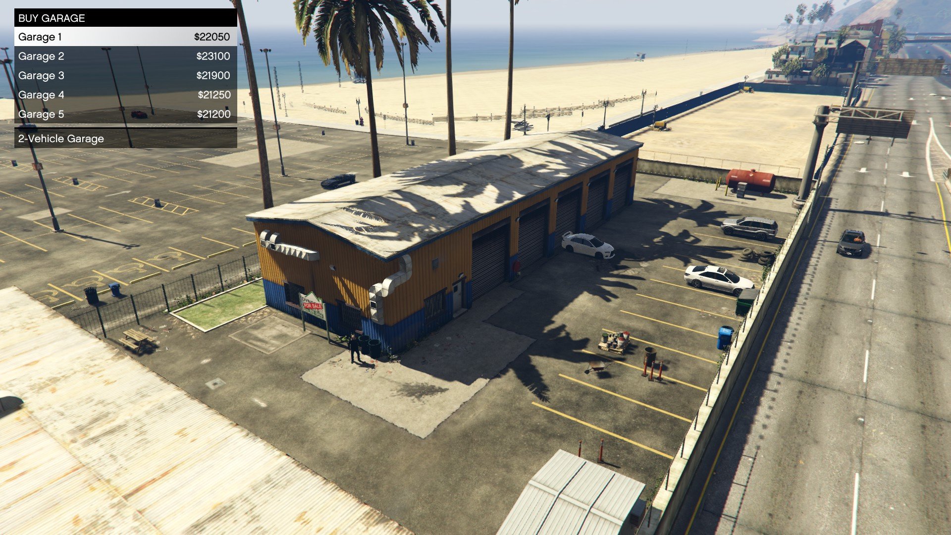 Extra Singleplayer Garages 