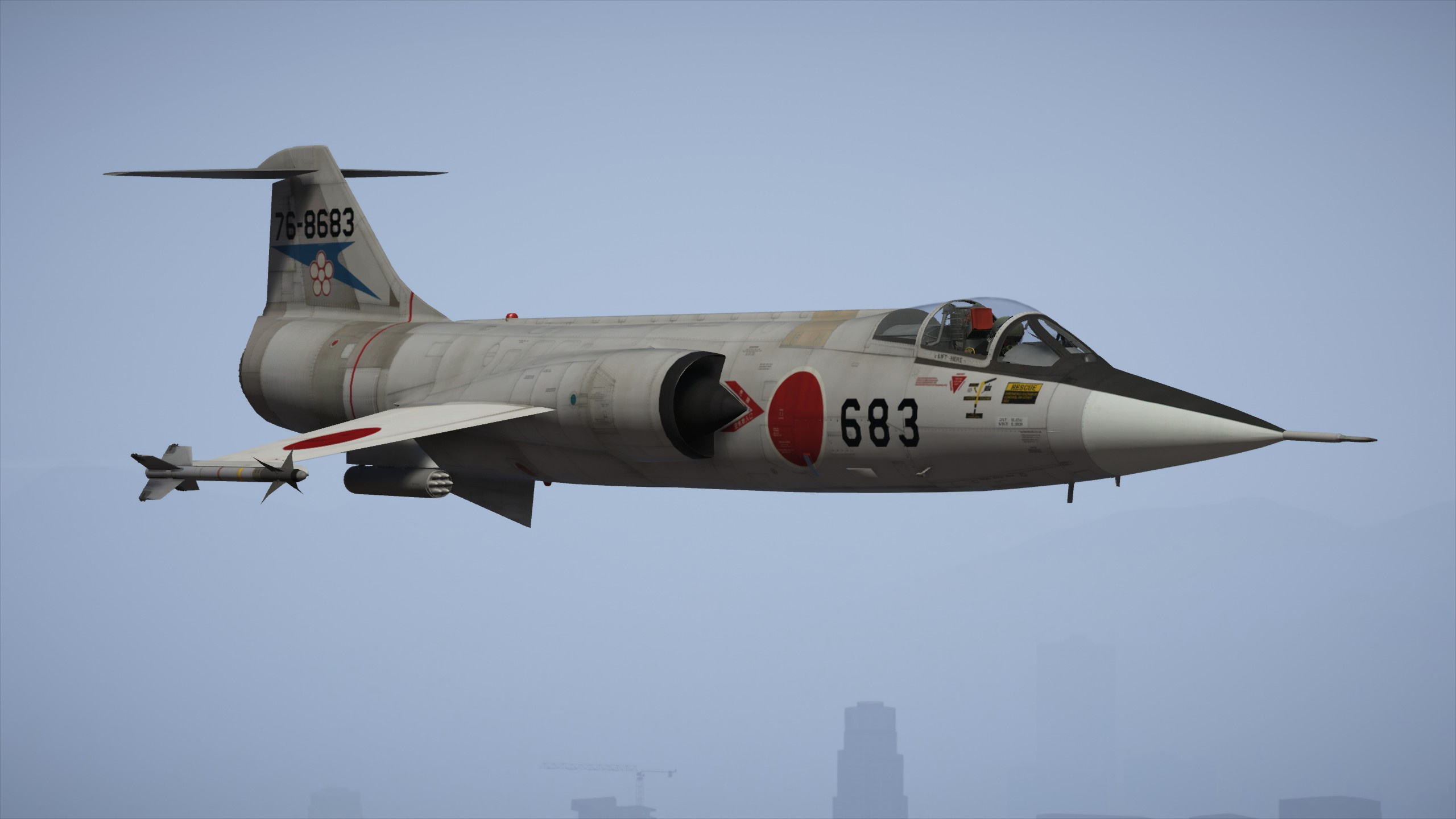 F 104j Jasdf 航空自衛隊 6th Tactical Fighter Squadron 第6飛行隊 Skin Gta5 Mods Com