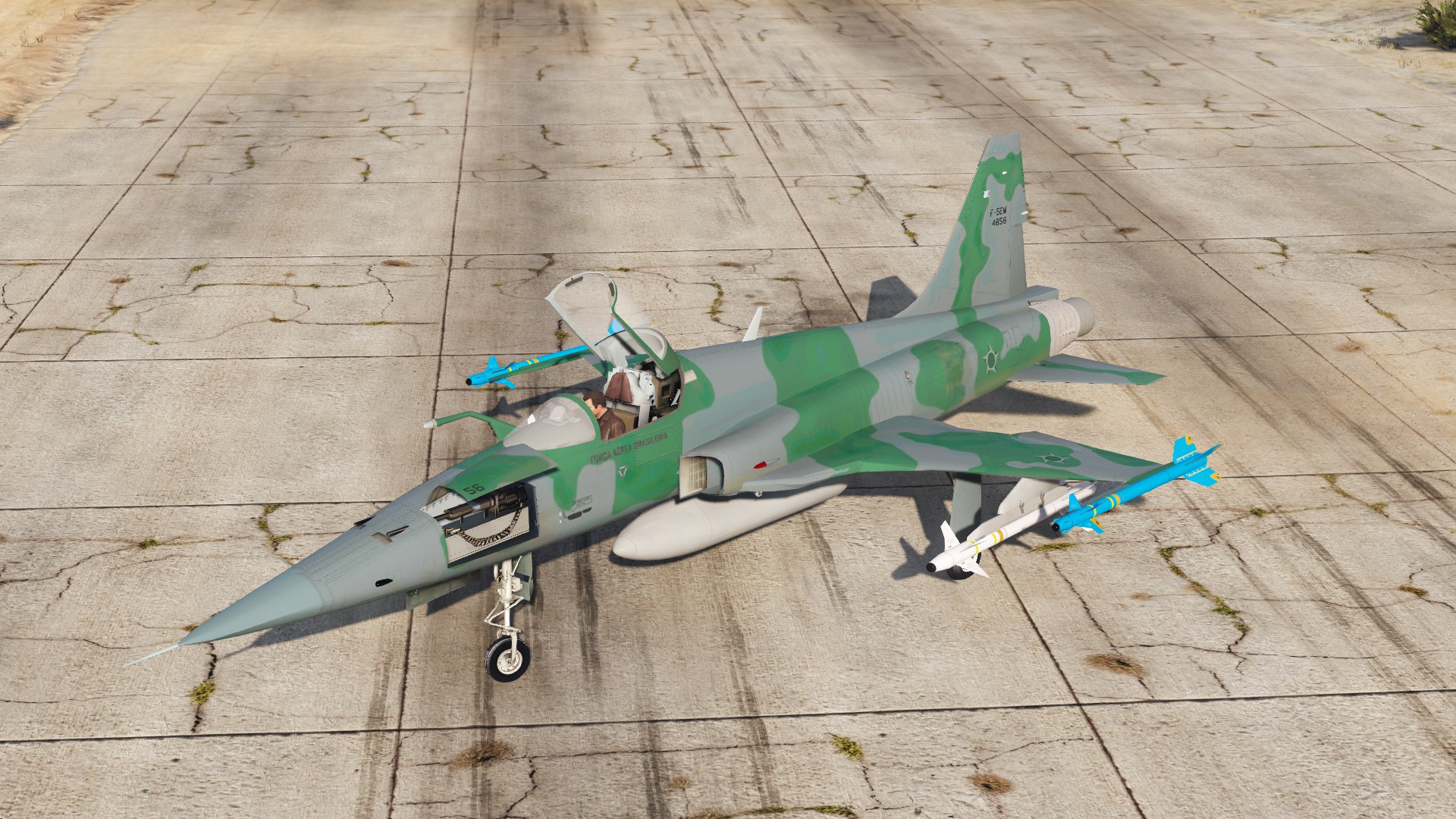 F-5EM Brazilian Air Force [Add-On] - GTA5-Mods.com