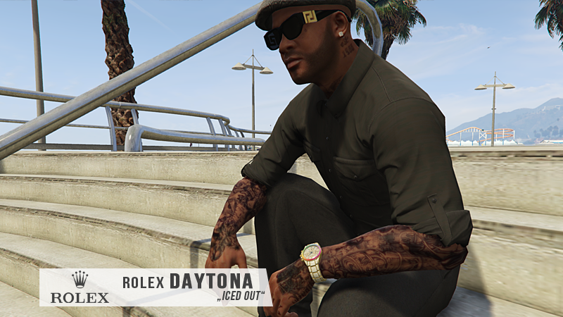 [f] Rolex Daytona 𝒊𝒄𝒆𝒅 𝒐𝒖𝒕 Gta5