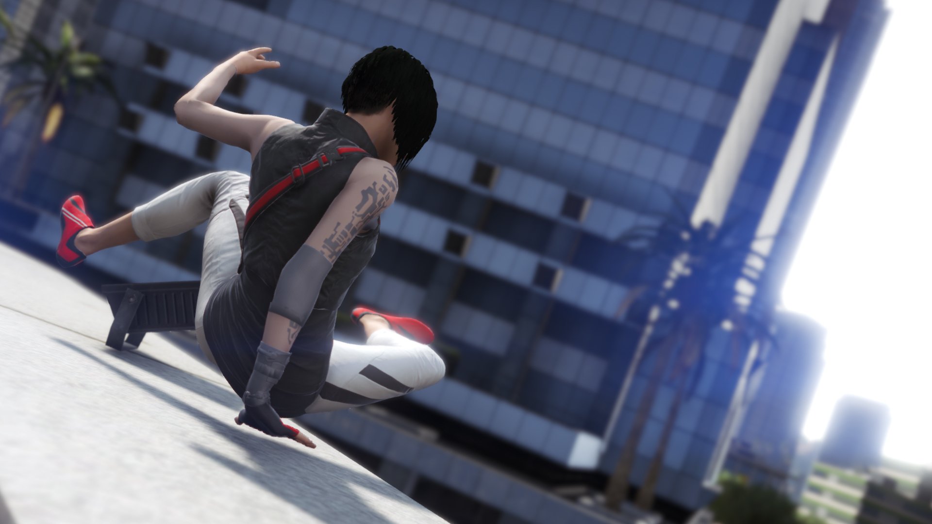i made a mod i dont think anyone has done yet! if anyone still plays mirrors  edge catalyst pls check it out just a retexture for faith but its her  tattoos :D