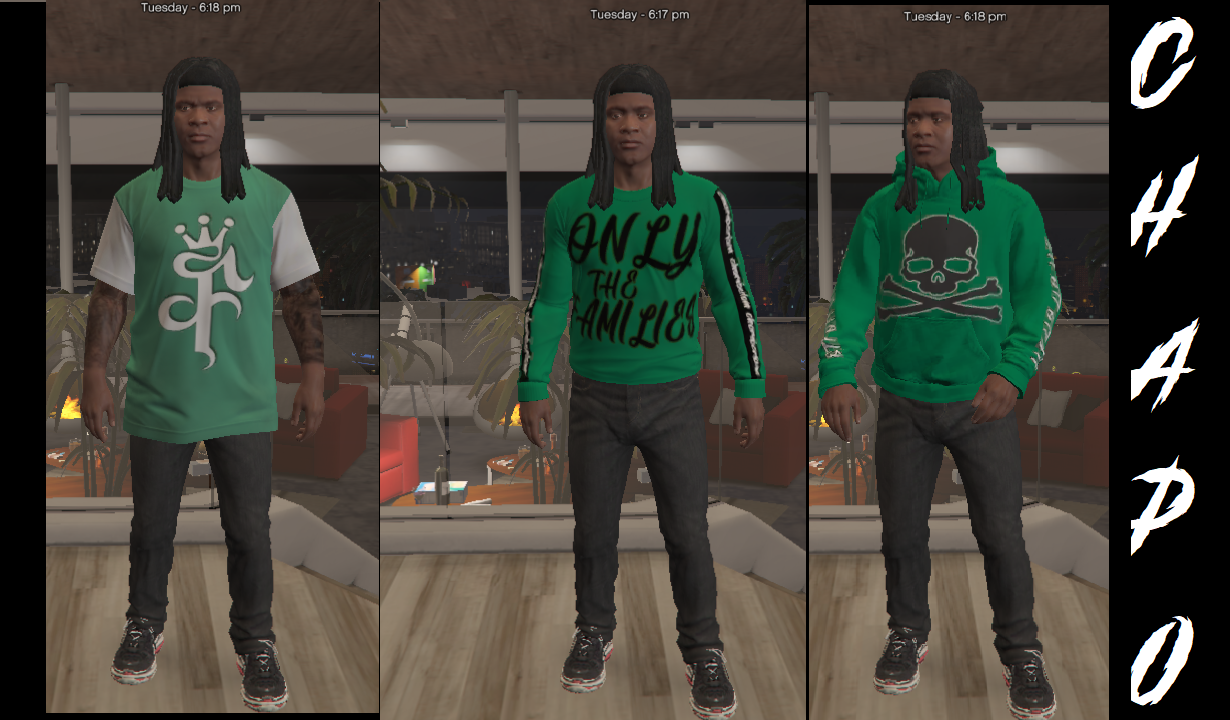 Families T-Shirt & Hoodie for Franklin - GTA5-Mods.com