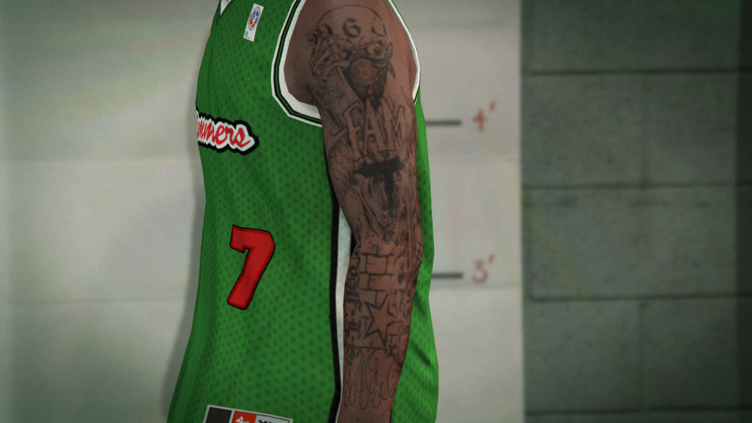 nba 2k14 my player tattoos