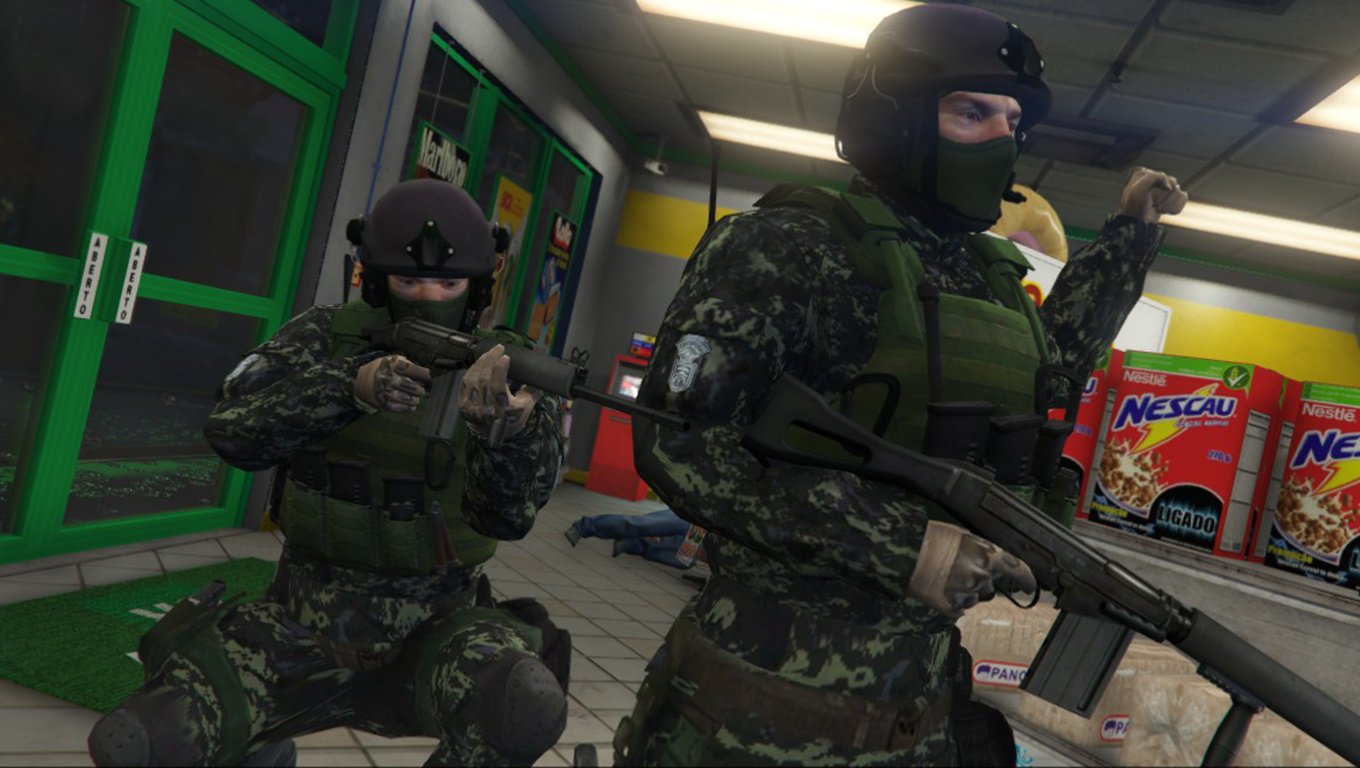 COMANDOS Exército Brasileiro ( Forças Especiais ) - GTA5-Mods.com