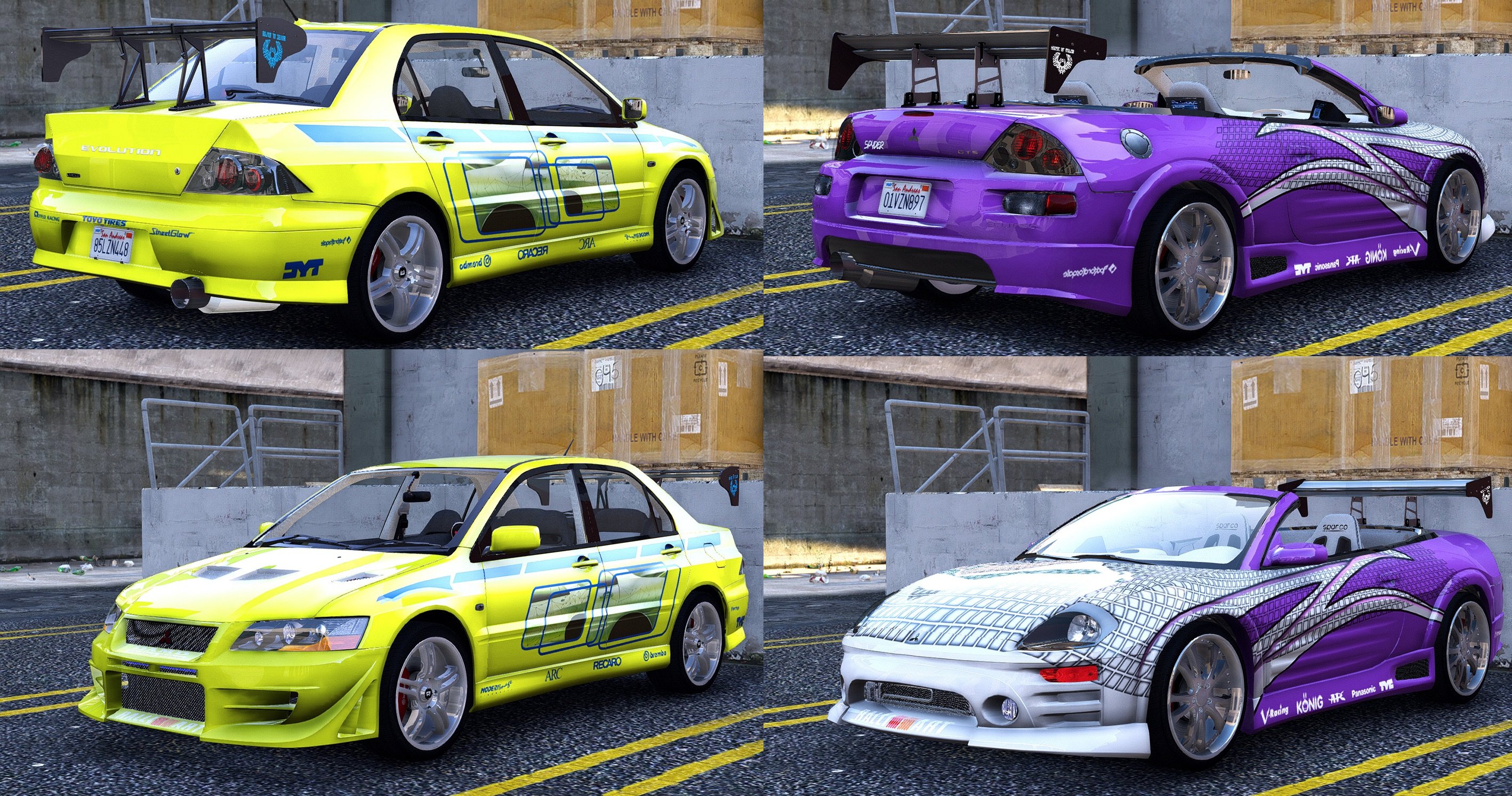 Mitsubishi 3000gt gta 5 фото 89