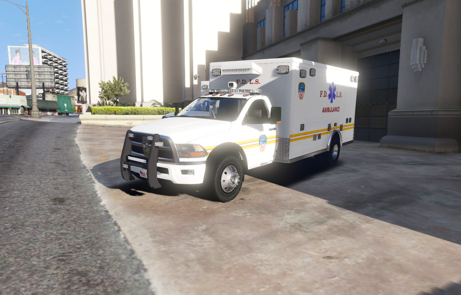 Fdny Lsfd Ambulance [els] [non Els] [fivem Replace] Gta5 F52