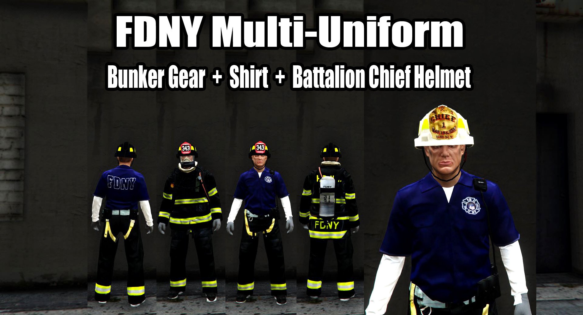 FDNY Multi-Uniform 