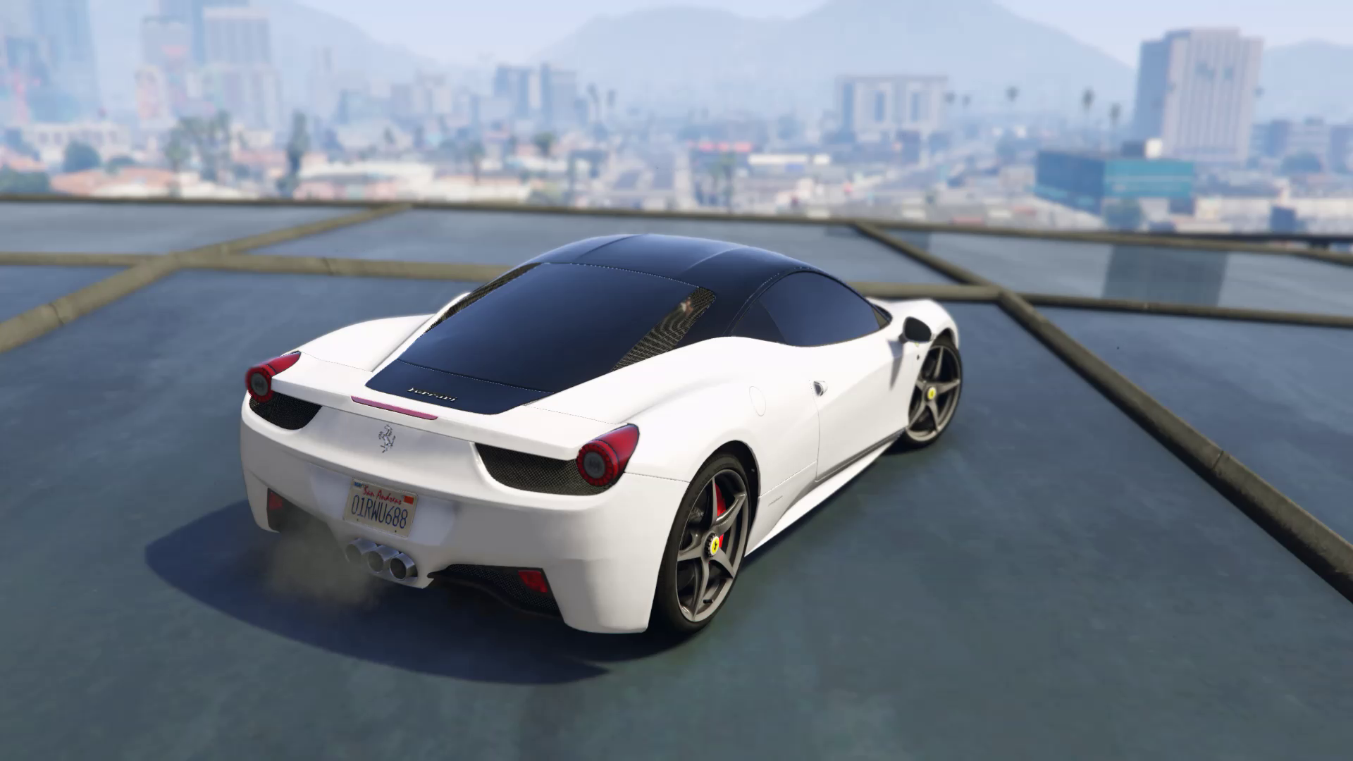 Ferrari 458 Italia Black para GTA San Andreas