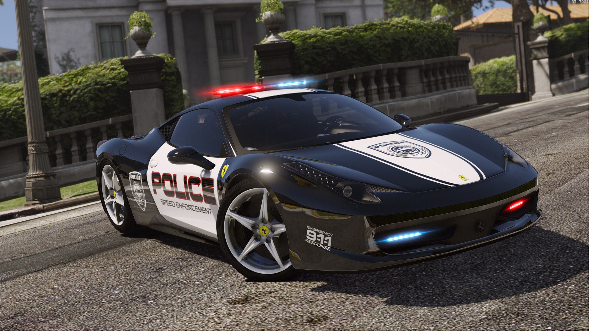 Ferrari 458 Italia | Hot Pursuit Police | AUTOVISTA [Add-On / Replace ...