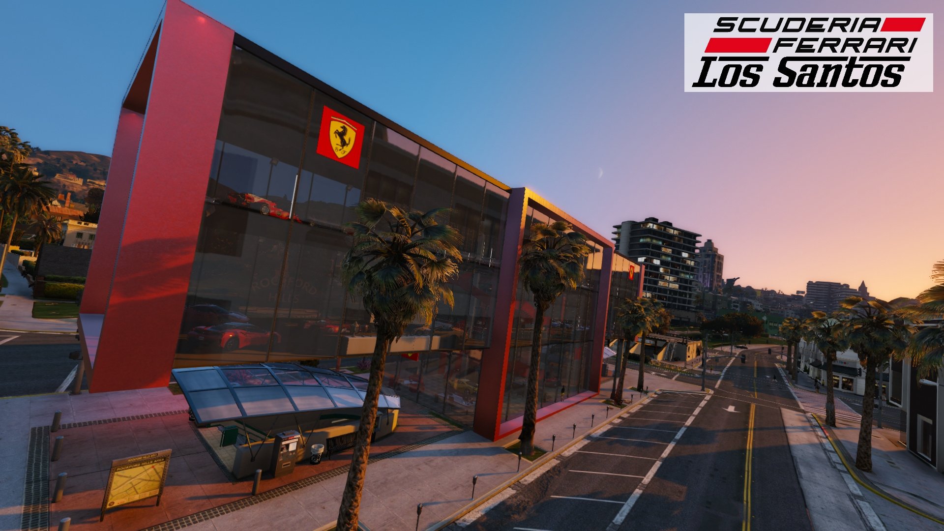 GTAVOL GTA V GTA 5 Real Life Mods Series Brand New Ferrari Dealership Los  Santos Delivery ATS Day 18