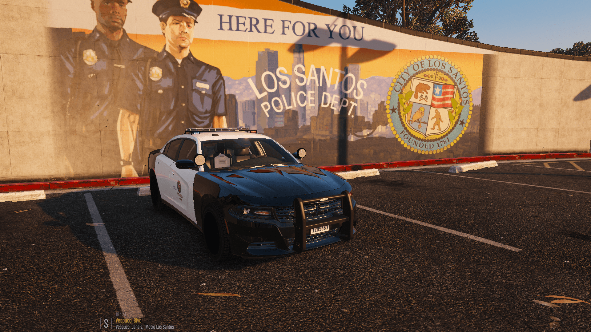 Fictional 2016 LAPD Style Dodge Charger [ELS] - GTA5-Mods.com