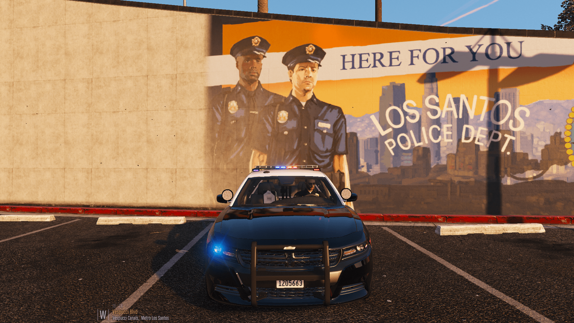 Gta 5 dodge charger lapd фото 86