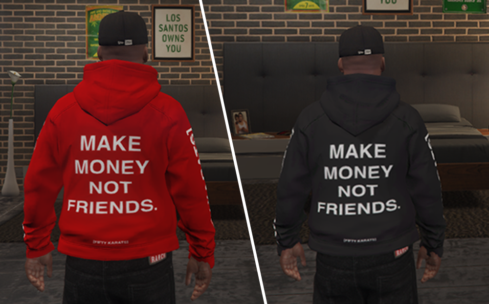 Make money not friends перевод