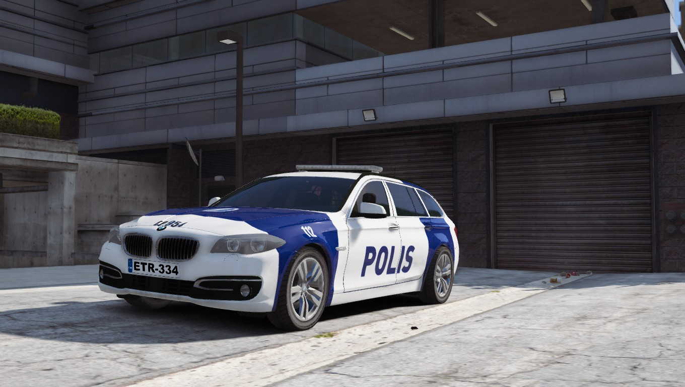 finnish police(poliisi bmw 5-series