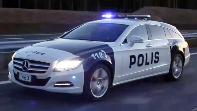 Mercedes CLS Police