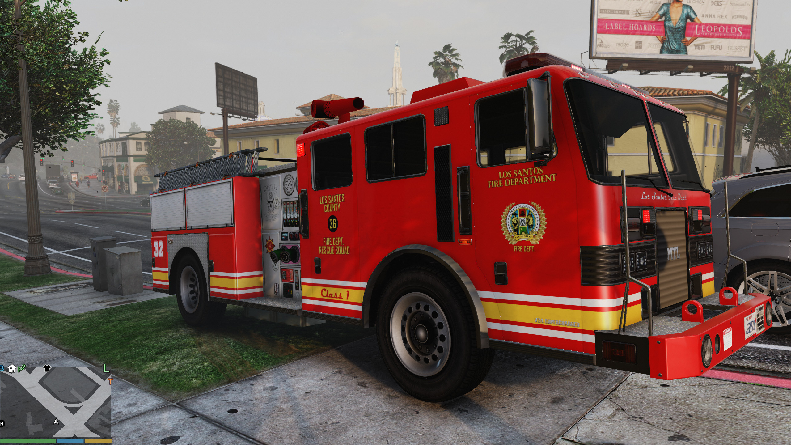 gta 5 fire truck mod