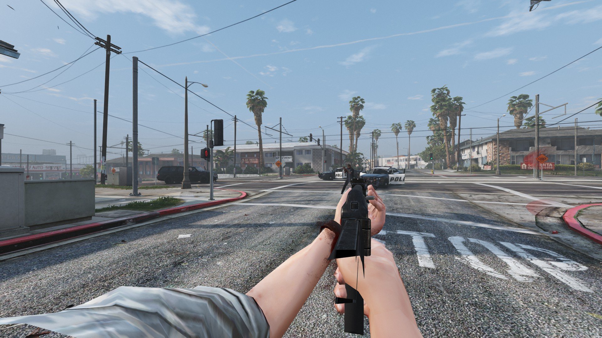 how to first person gta 5