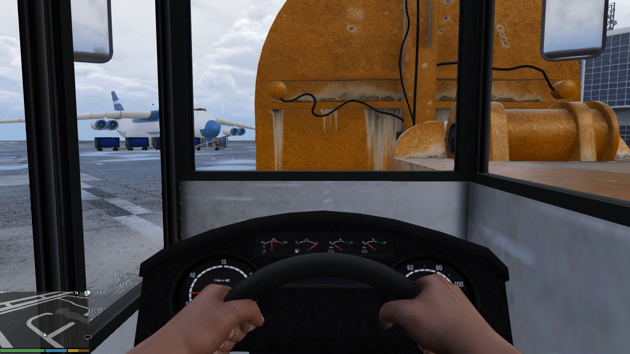 First person view. Cutter ГТА 5.