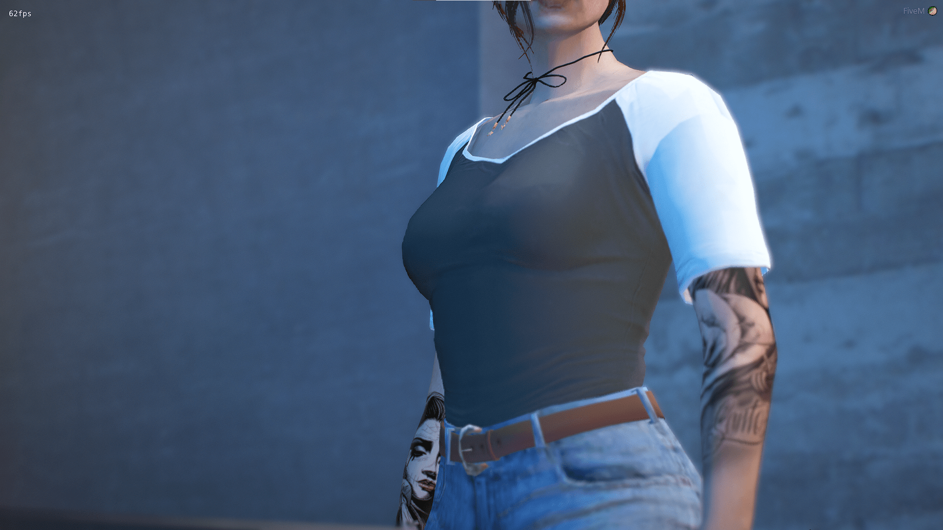 Simple Top For Mp Female Textures Sp Fivem Gta5