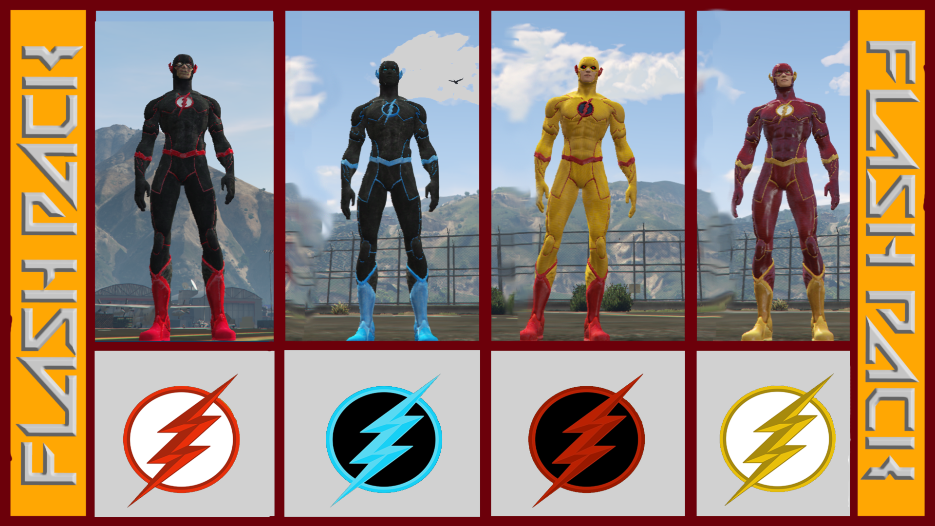 The flash skin gta 5 фото 18