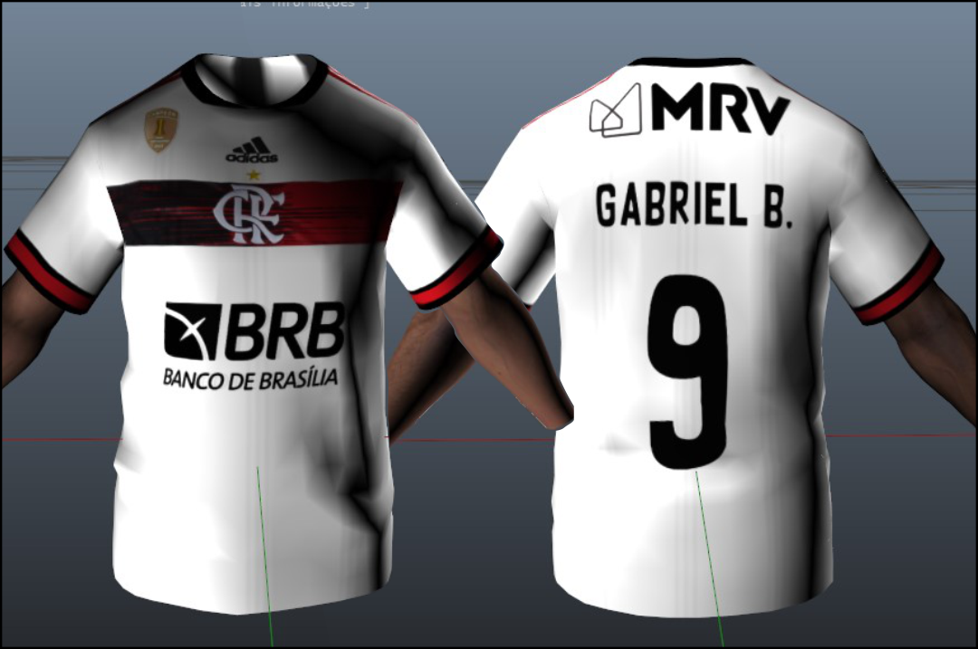 Flamengo T-Shirt - Camisa do Flamengo de 2000/01 - GTA5-Mods.com