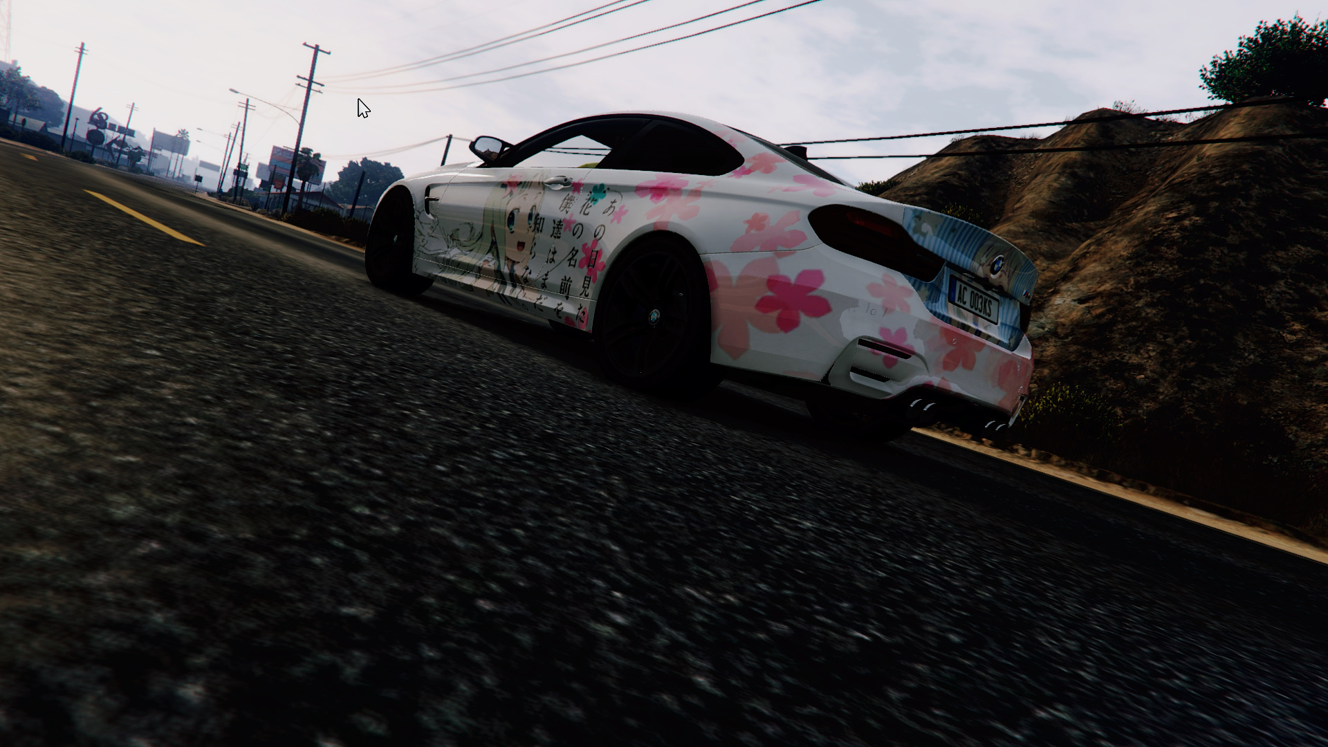 あの日見た花の名前を僕達はまだ知らない 痛車 Anohana The Flower We Saw That Day Itasha For Bmw F M4 Gta5 Mods Com