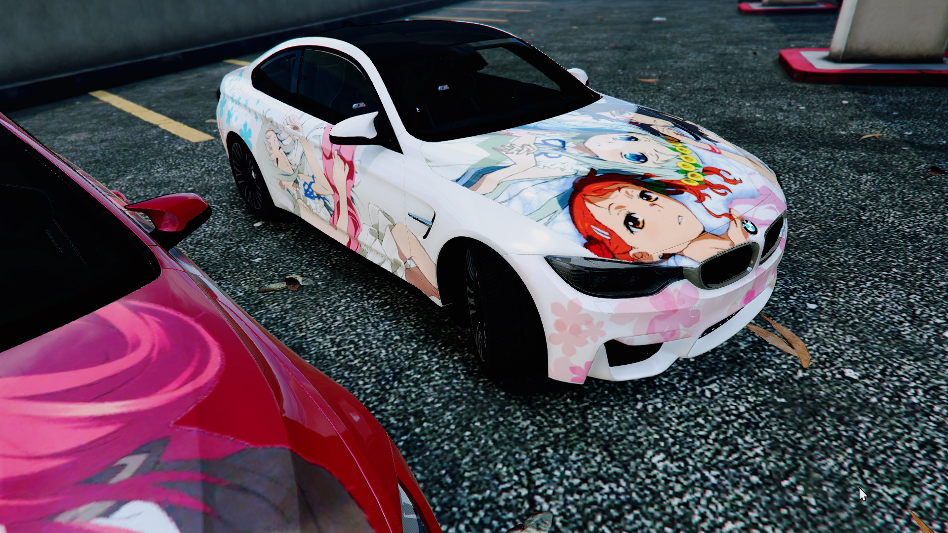 あの日見た花の名前を僕達はまだ知らない 痛車 Anohana The Flower We Saw That Day Itasha For Bmw F M4 Gta5 Mods Com