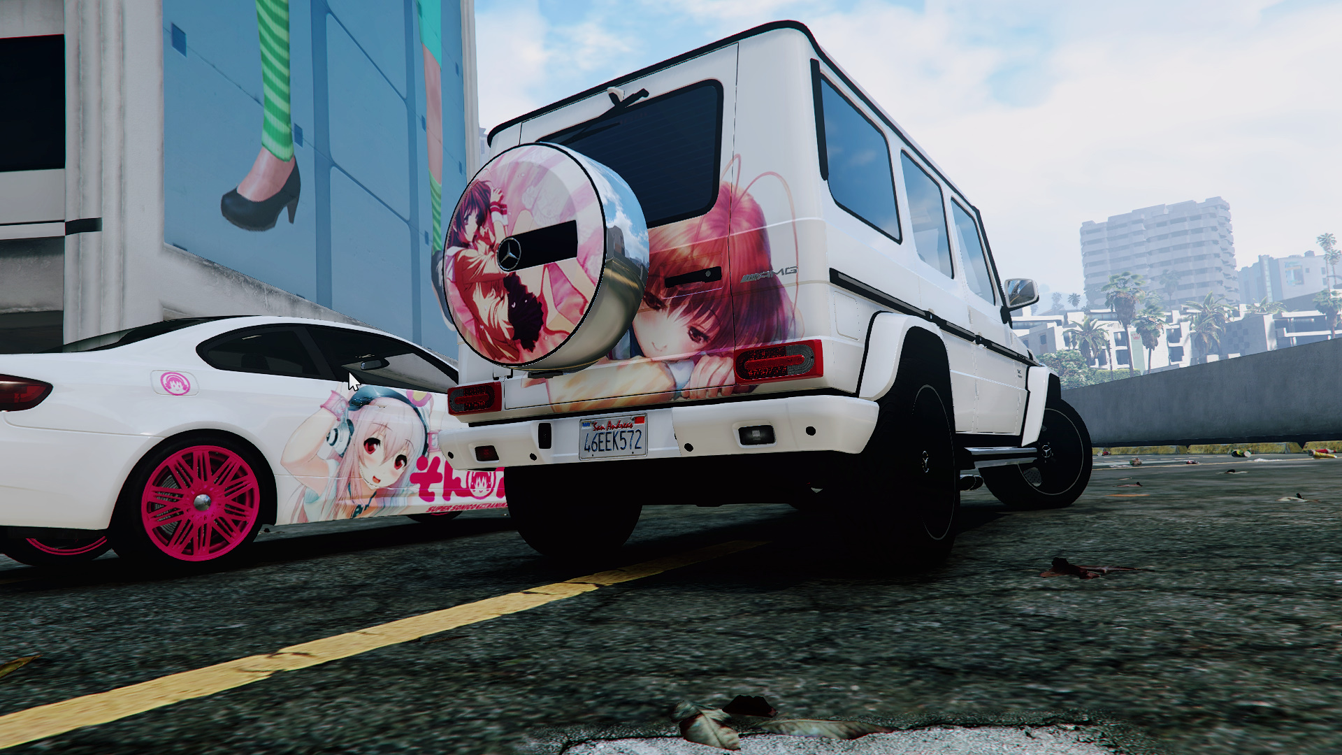 あの日見た花の名前を僕達はまだ知らない 痛車 Anohana The Flower We Saw That Day Itasha For Bmw F M4 Gta5 Mods Com