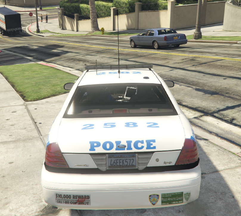 Ford Crown Victoria NYPD Patrol Unit 2582 - GTA5-Mods.com