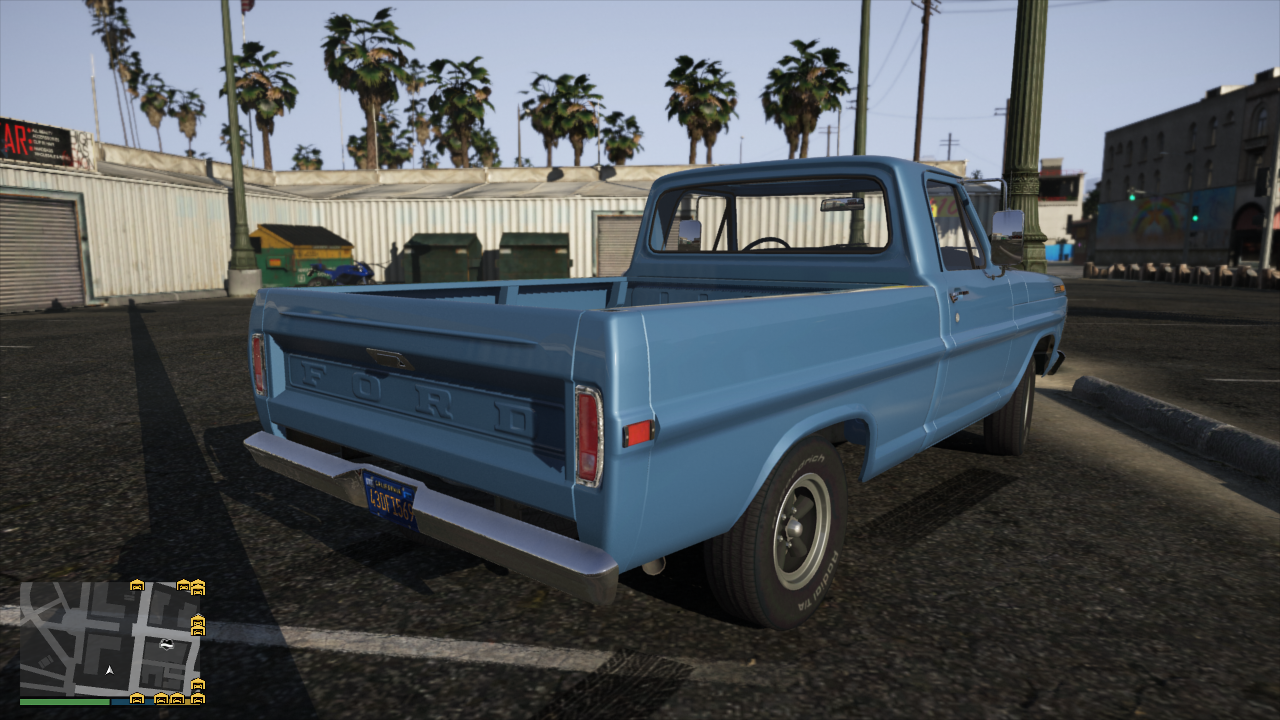 Игра пикапера. Ford f100 ГТА. GTA sa Ford f-100. Ford f100 1970. Ford f100 модель ГТА.