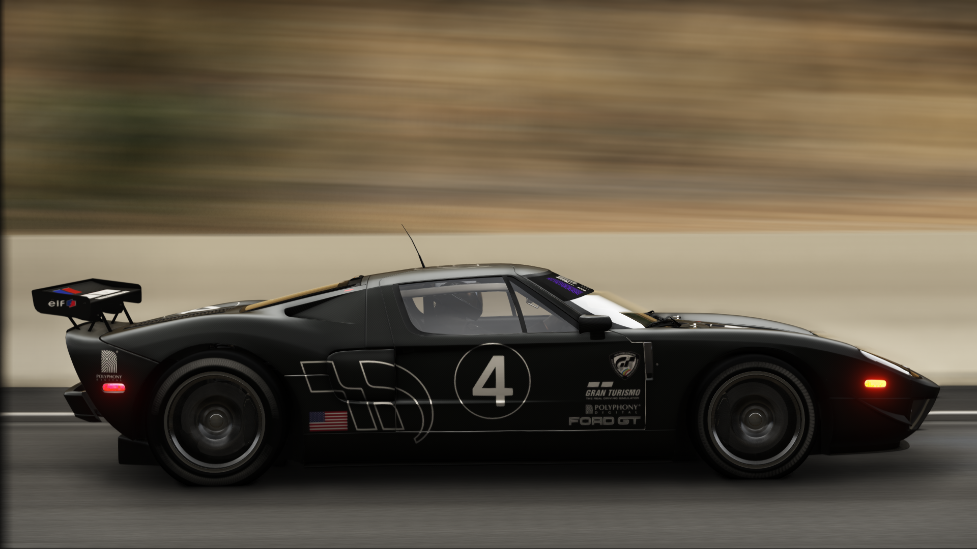 Oficina Steam::Gran Turismo 4 Ford GT LM Race Car Spec ll Skin