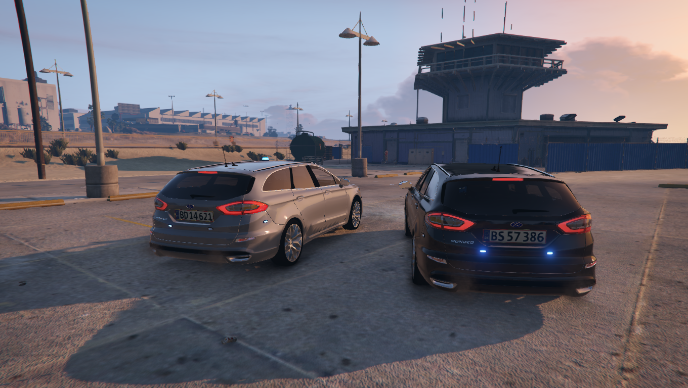 Ford Mondeo 2016 Unmarked Danish British Police Els Ready Gta5