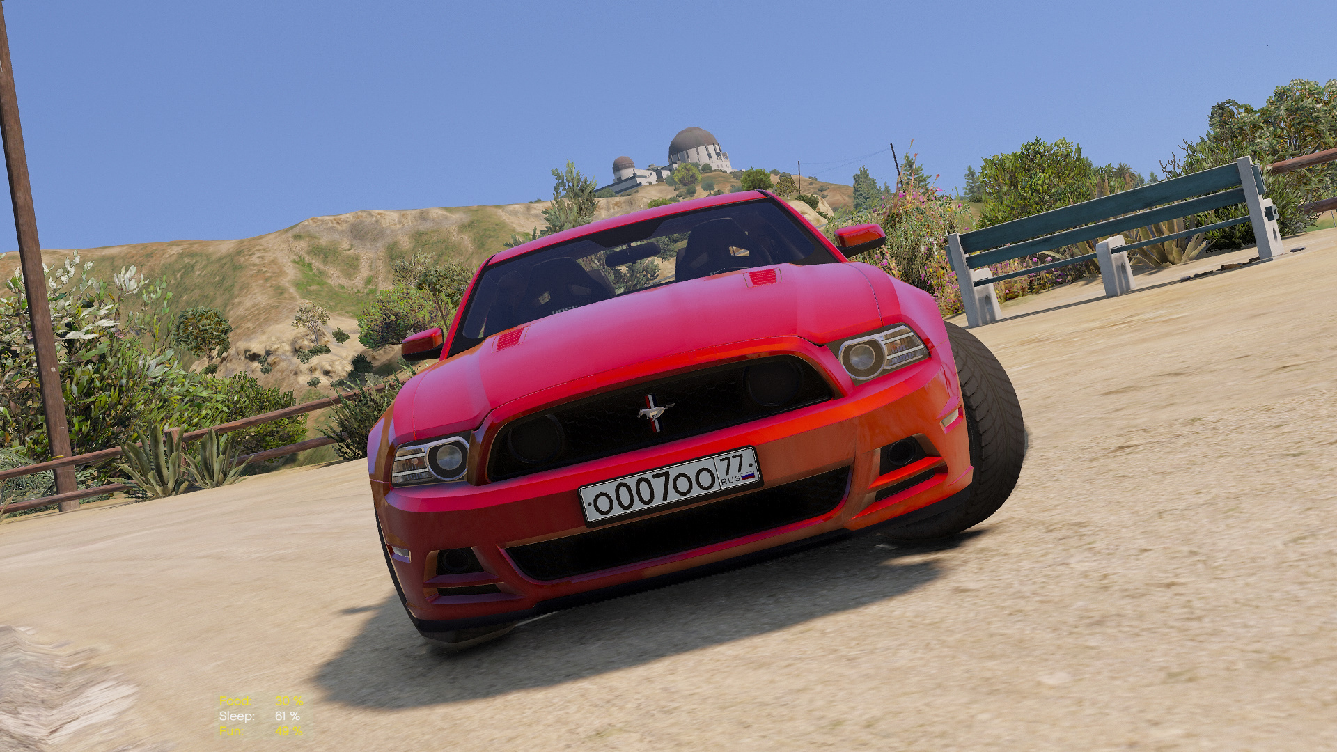 Gta 5 ford mustang replace фото 63