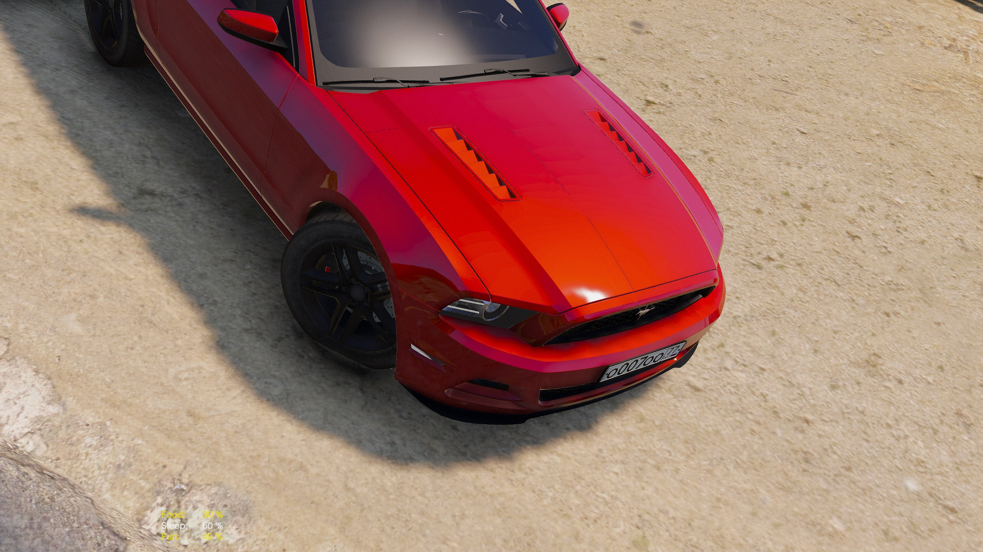 Gta 5 ford mustang replace фото 12
