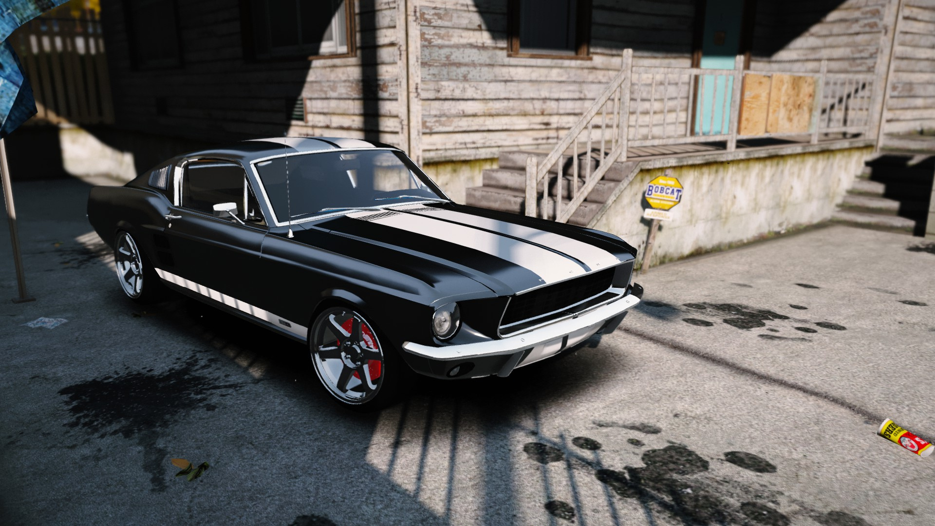 Gta 5 ford mustang replace фото 14