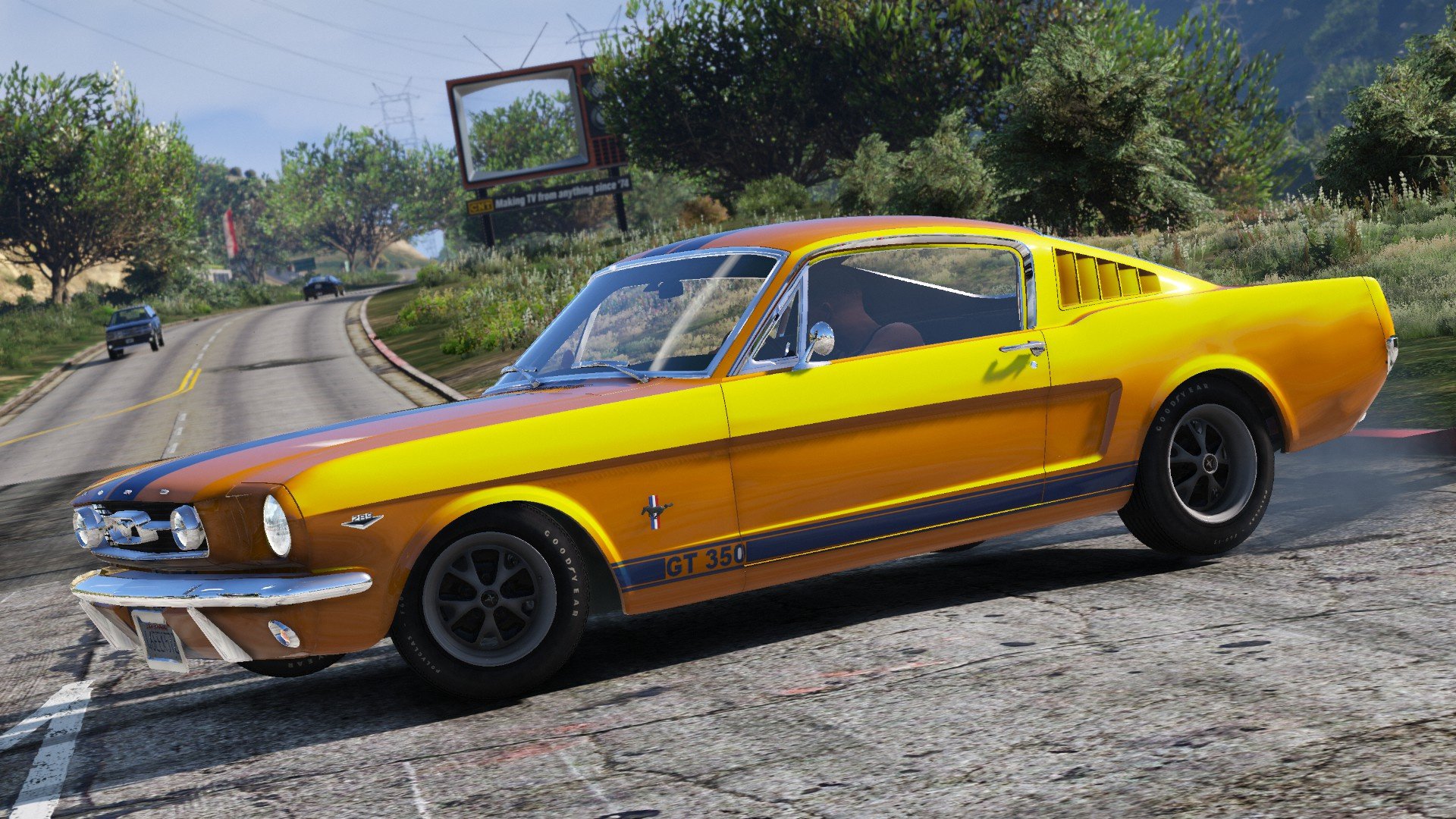 Gta 5 ford mustang replace фото 94