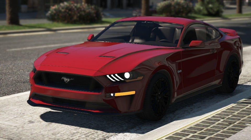 Ford Mustang Gt 2018 Add On Replace Gta5 Mods Com